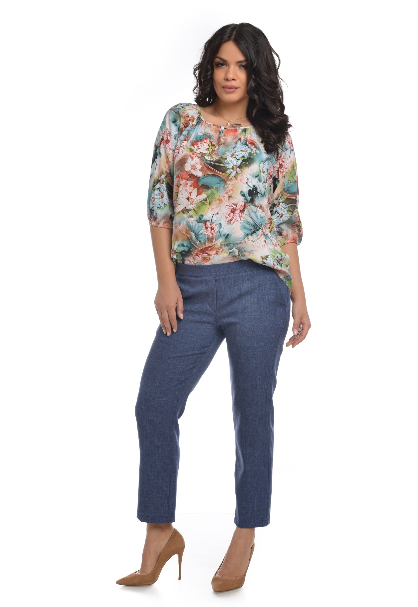 Pantaloni Dama Office Denim 